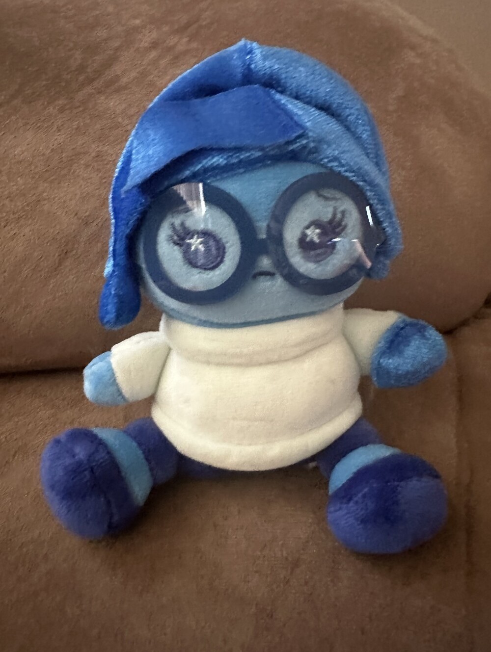 Blue Sadness Plush Toy - Soft Stuffed Character